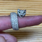 Cartier Diamond 18 Karat White Gold La Calda Panthere de Cartier Ring 6 1/2