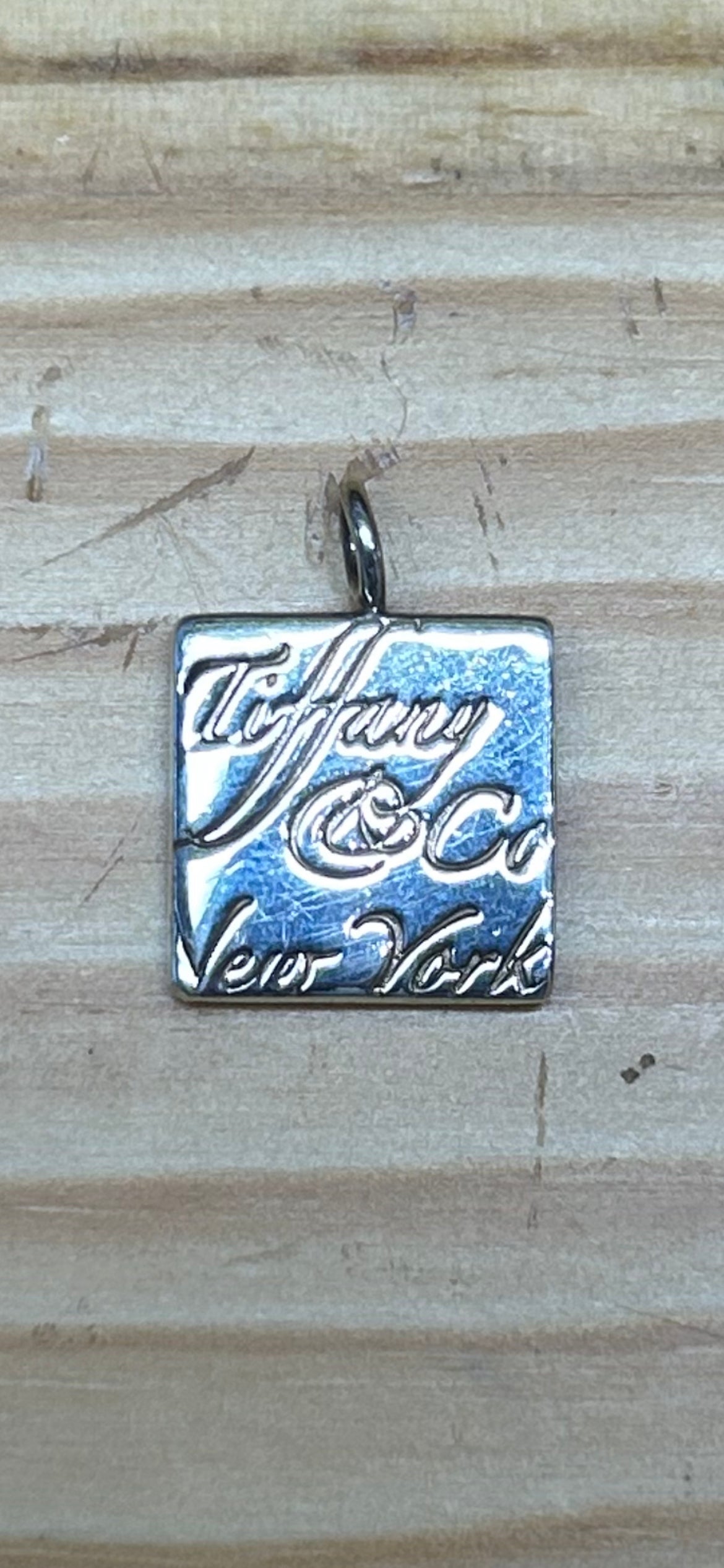 Tiffany & Co.: 925 Key Chain, Tiffany Charm "Tiffany & Co New York", Elsa Peretti Chain and Heart with Diamond 925, Tiffany 925 Chain